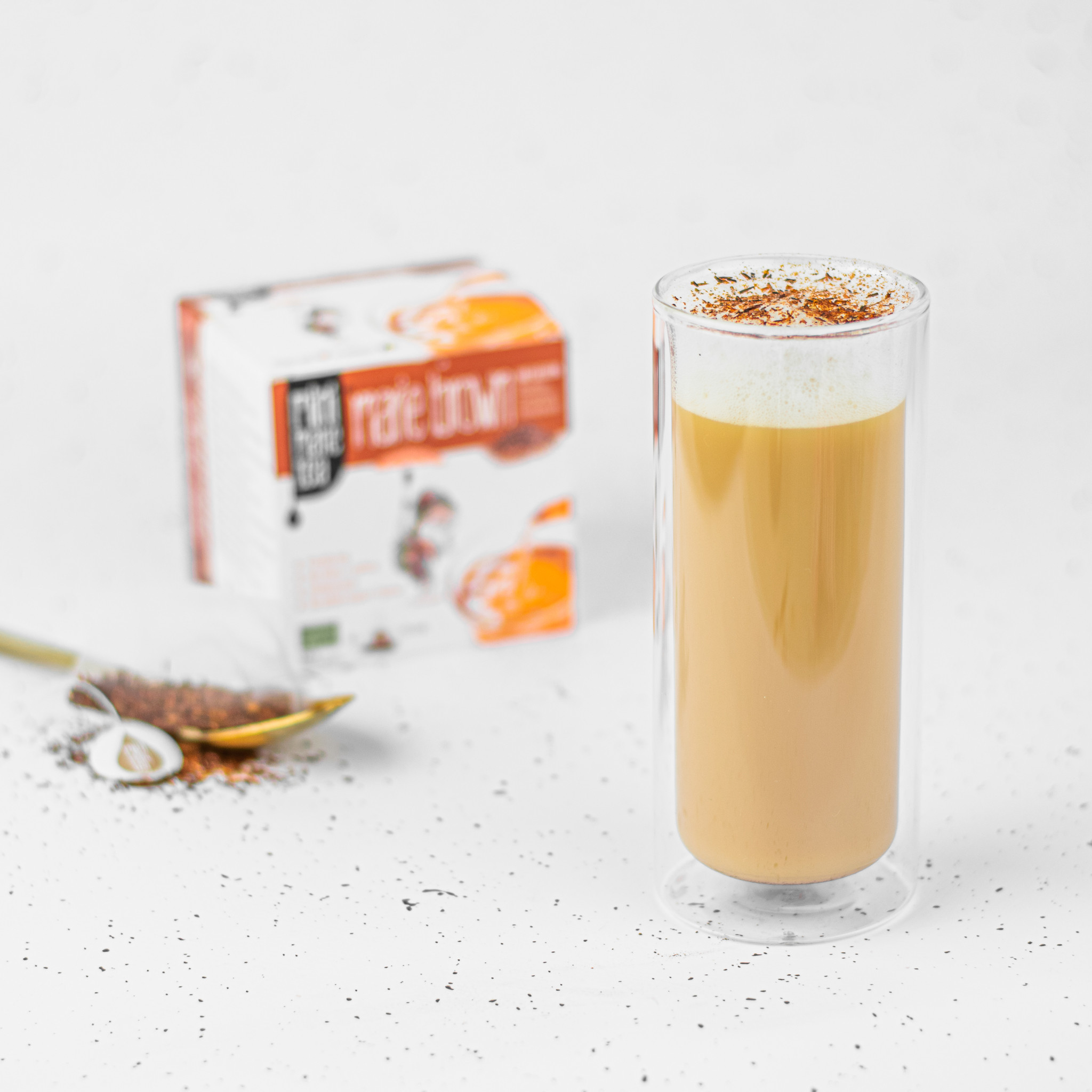 Cinnamon Latte met MiniMarieTea Brown