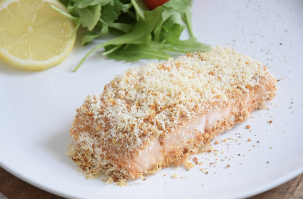 Salmon with XAVIES' Granola crust - XAVIES’