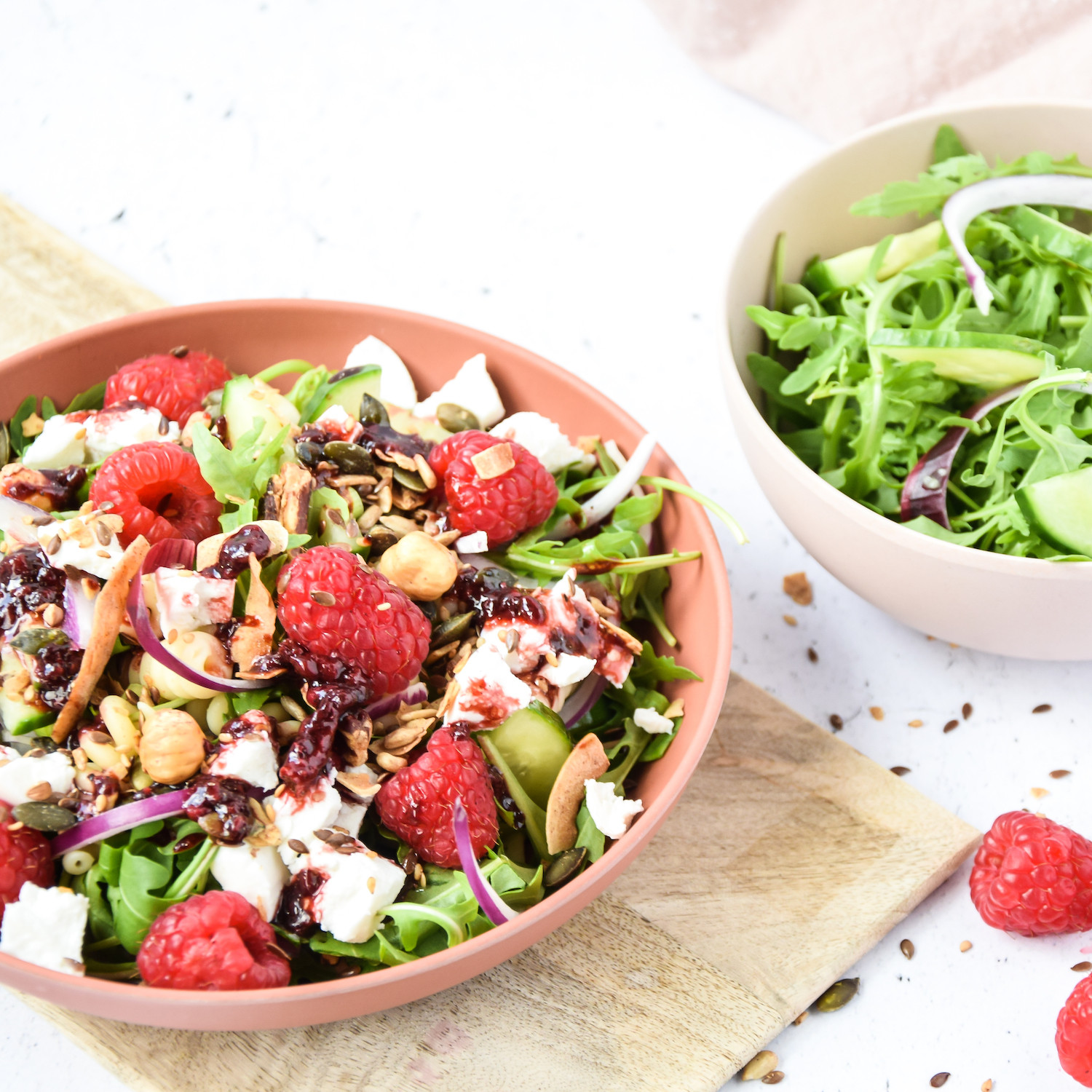 Zomerse pasta salade met XAVIES' PURE TOASTED NUTS & SEEDS - XAVIES’