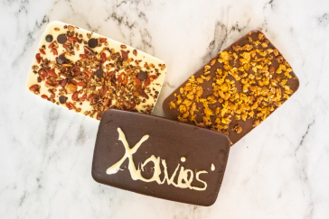 Xavies' granovie chocolate bars