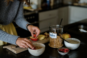 Petit-déjeuner avant le sport